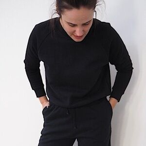 Elise Ballegeer Raglan Crew Sweatshirt